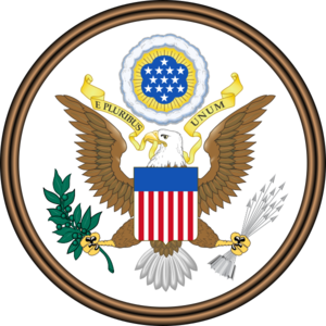 Amerika Birleşik Devletleri Büyük Mührü (ön yüz).svg