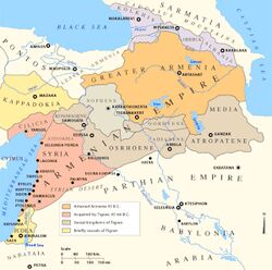 Büyük Tigran İmparatorluğu, MÖ 95-66