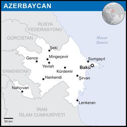 Azerbaycan konumu