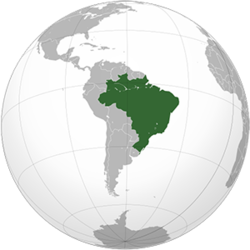 Brezilya haritadaki konumu