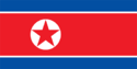 Kore Demokratik Halk Cumhuriyeti bayrağı