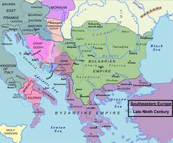 Geç 9. Yüzyılda Güneydoğu Avrupa