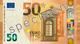 €50 banknot ön yüzü