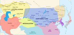 Moğol İmparatorluğu'nun 15. yüzyıldaki kalıntı devletleri