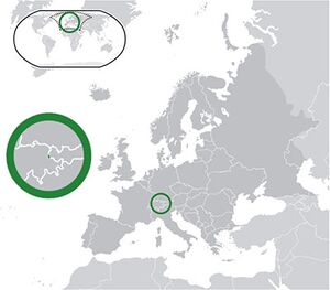 Lihtenştaynın Avrupa haritasındaki Konumu.jpg