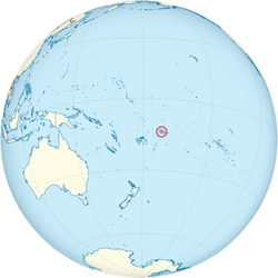 Samoa haritadaki konumu