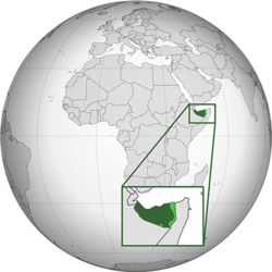 Somaliland haritadaki konumu