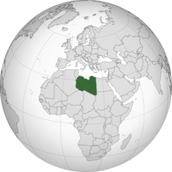 Libya haritadaki konumu