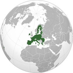  Avrupa Birliği konumu (yeşil)