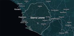 Sierra Leone konumu