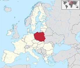 Polonya haritadaki konumu