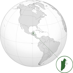 Belize haritadaki konumu