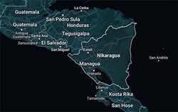 Nikaragua konumu