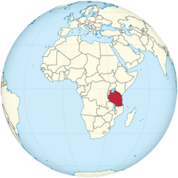 Tanzanya haritadaki konumu