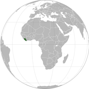 Liberyanın Dünya Haritasındaki Konumu.png