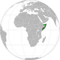 Somali haritadaki konumu