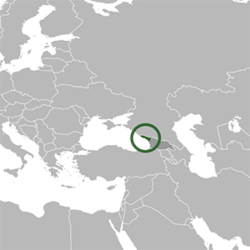 Abhazya haritadaki konumu