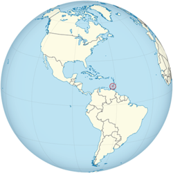 Grenada haritadaki konumu