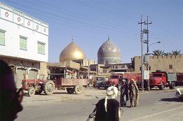 1970 yılında Samarra'nın kubbeleri